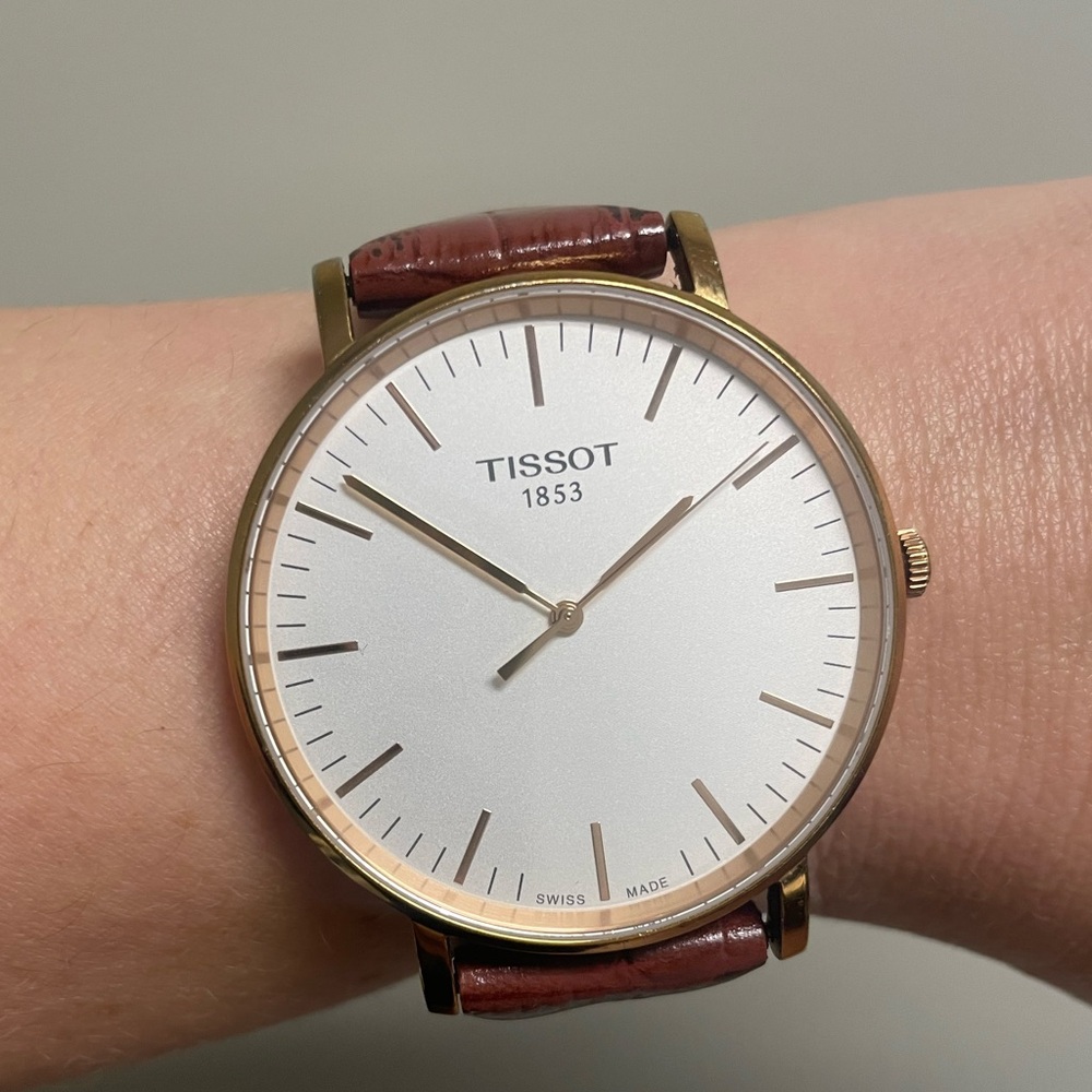 Tissot T-Classic Everytime Watch 42mm Unisex T109610A Rose Gold